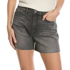 NWT Hudson masquerade grey denim mass biker short size 29